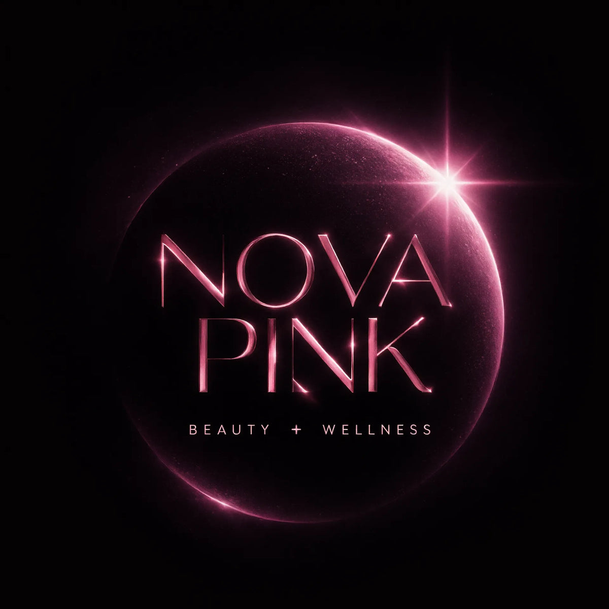 Nova Pink planet brand mark