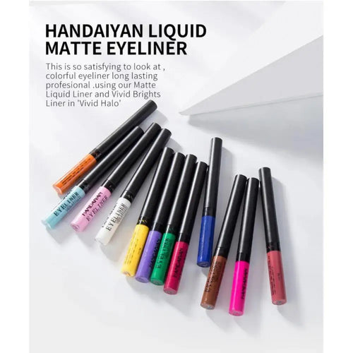 Eyeliner pens close-up